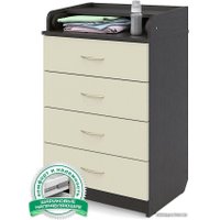 Детский комод Атон Мебель Сириус 604 ЛДСП (венге/слоновая кость)