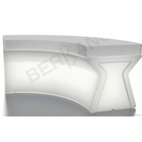 Скамейка Berkano X-seat Arc 230_019_03_106 (белый/серый)