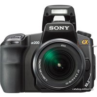 Зеркальный фотоаппарат Sony Alpha DSLR-A200