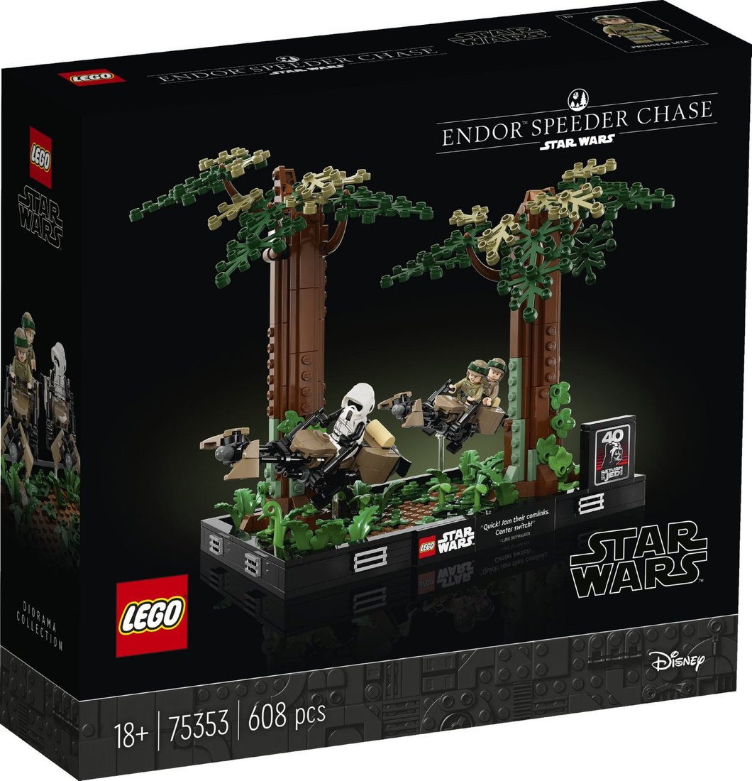 Конструктор LEGO Star Wars 75353 Погоня на спидерах на Эндоре