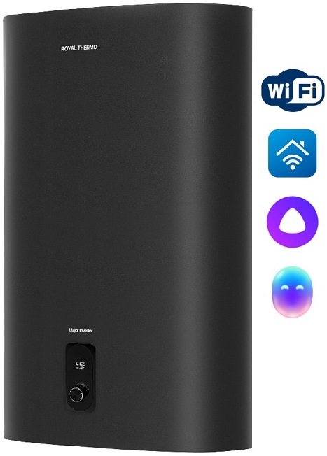 

Накопительный электрический водонагреватель Royal Thermo RWH 80 Major Inverter Grafit