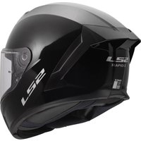 Мотошлем LS2 FF820 Rapid III Solid (S, черный глянцевый)