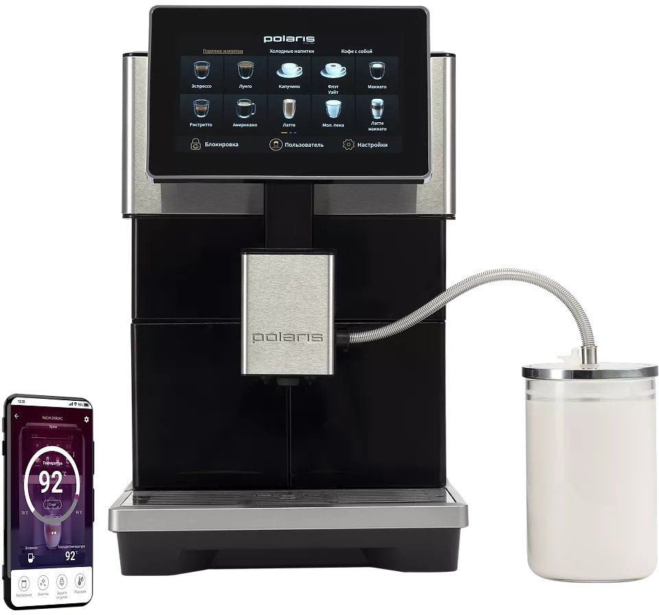 

Кофемашина Polaris PACM 2081AC Wi-Fi IQ Home