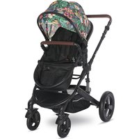 Универсальная коляска Lorelli Boston 2023 (2 в 1, tropical flowers)