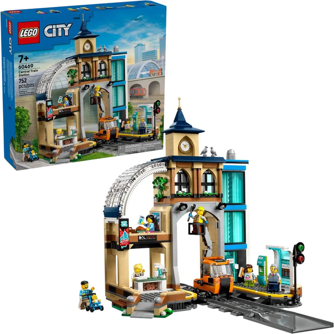 

Конструктор LEGO City 60469 Центральный железнодорожный вокзал