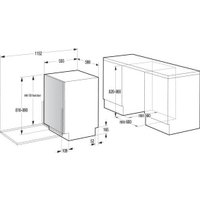Встраиваемая посудомоечная машина Gorenje GV673C65