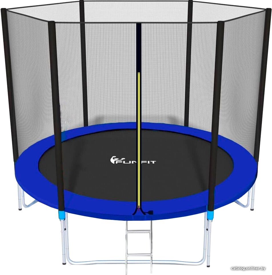 Батут Funfit 252см - 8ft Pro (синий)