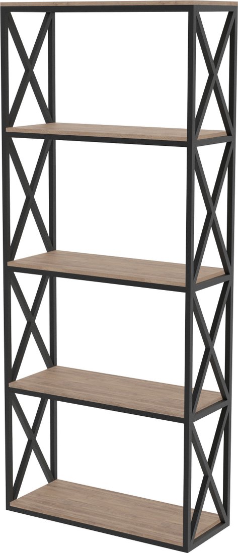 

Стеллаж TMB Loft Саймон ЛДСП 90x40x160 (дуб давос трюфель)