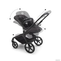 Универсальная коляска Bugaboo Fox 5 (2 в 1, grey melange/grey melange/black)