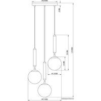 Подвесная люстра Moderli Host V2851-3P