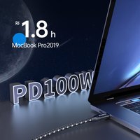 Кабель Orico CM32 USB Type-C - USB Type-C (2 м, черный)