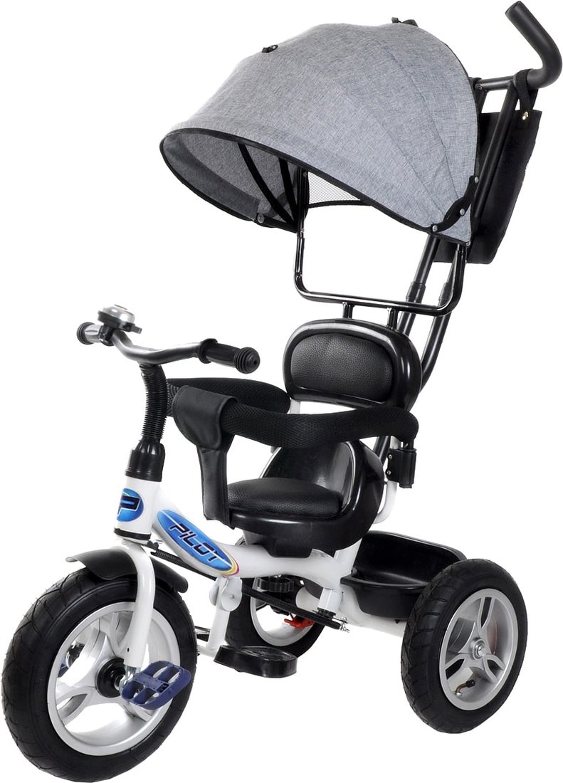 

Детский велосипед Trike Pilot PTA1GR 12/10" 2020 (серый)