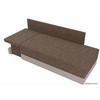 Тахта Лига диванов Никас 105210 (левый, коричневый/бежевый)