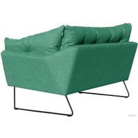 Диван Brioli Анико двухместный (J16/азур)