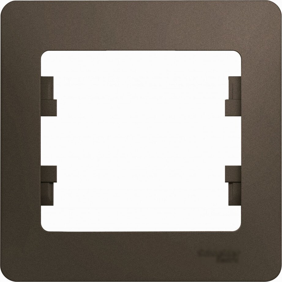 

Рамка Systeme Electric Glossa GSL000801 (шоколад)