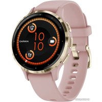 Умные часы Garmin Venu 3S (розовый, с силиконовым ремешком)