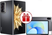 Magic V2 16GB/512GB международная версия (черный) и планшет HONOR Pad X9 4GB/128GB (космический серый) по акции