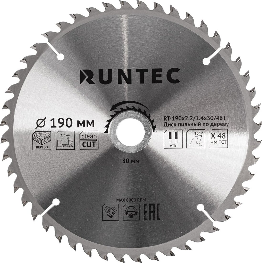 

Пильный диск Runtec RT-190x30/48T