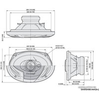 Коаксиальная АС Pioneer TS-A6903i