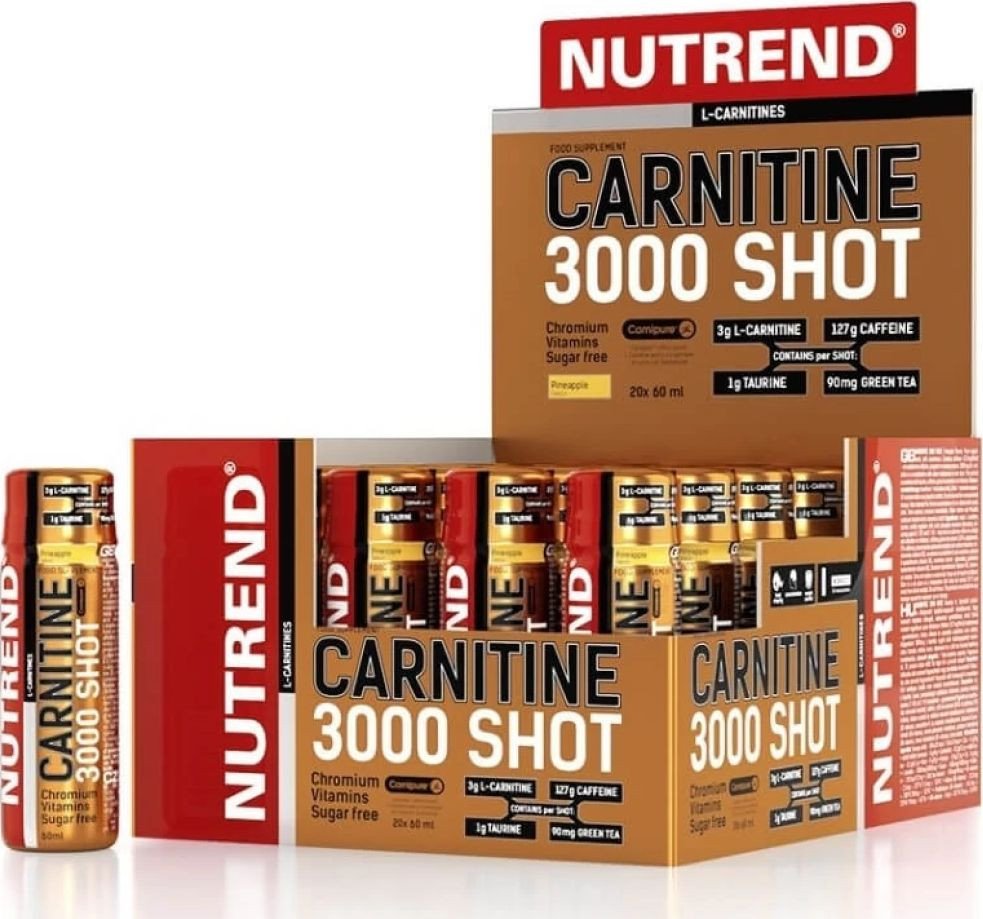 L-карнитин Nutrend L-Carnitine 3000 (60 мл, апельсин)