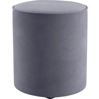 Пуфик Mio Tesoro 132 (темно-серый Velutto 32)