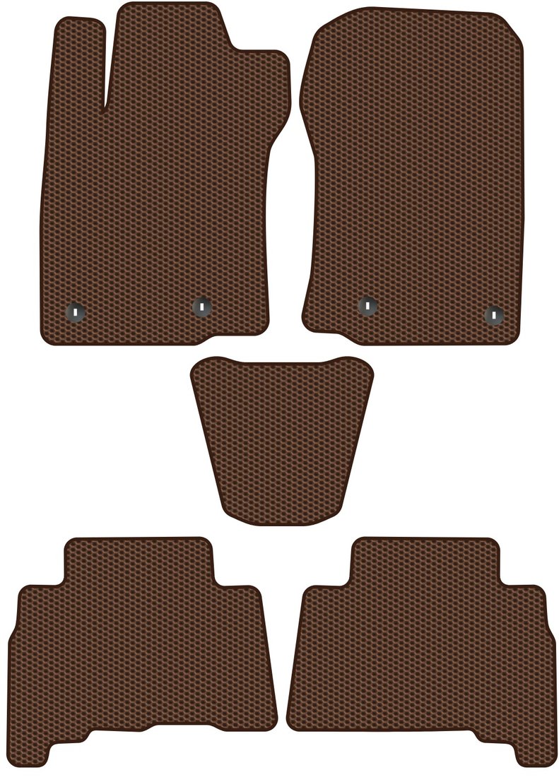

Комплект ковриков для авто Alicosta Lexus GX460 II (suv / J150) 2013 - Н.В. (коричневый, сота)