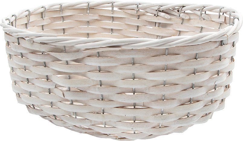 

Корзина Natural House Подарочная овальная ZX-05L 34×25×14 (белый)