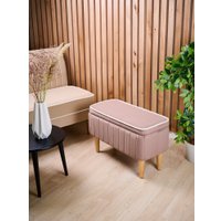 Банкетка MONOFIX Амма с ящиком (светло-коричневый №6)