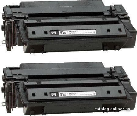 Картридж HP 51x (Q7551XD) 2 шт.