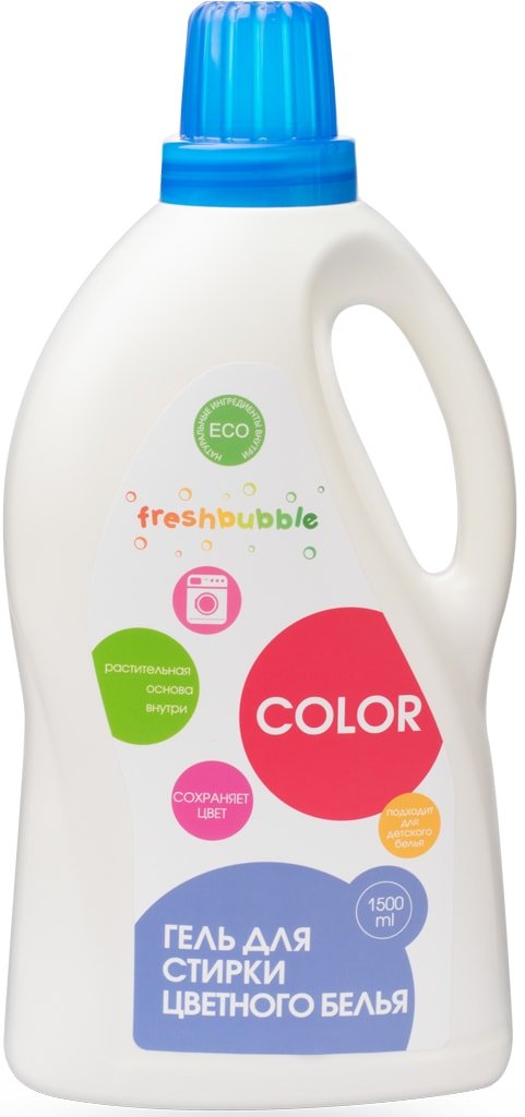 

Гель для стирки Freshbubble для цветного белья 1.5 л
