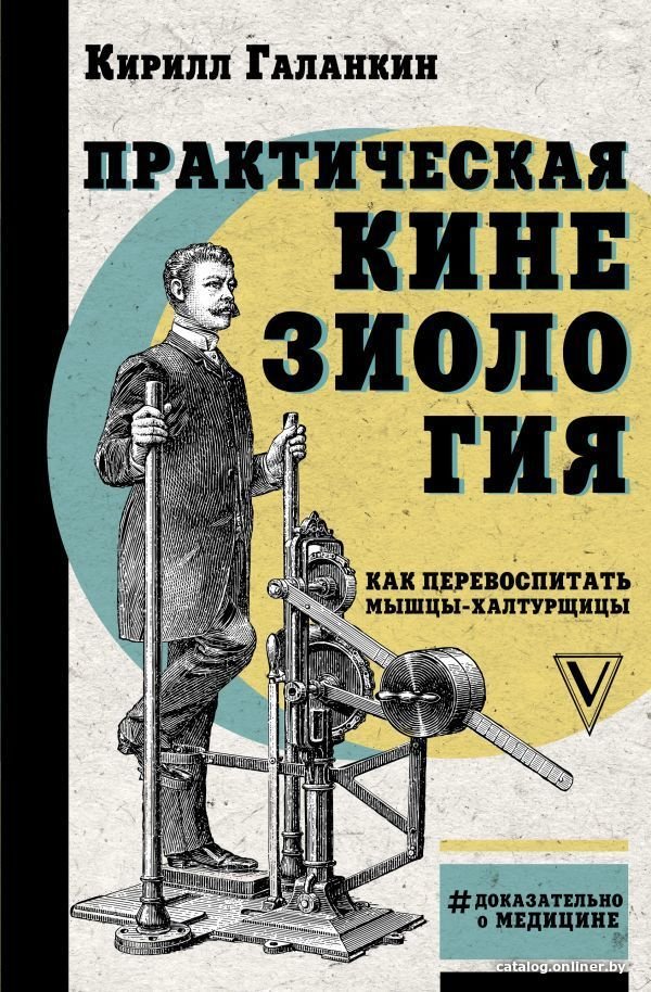 Книга издательства АСТ. Практическая кинезиология: как перевоспитать мышцы-халтурщицы (Галанкин Кирилл)
