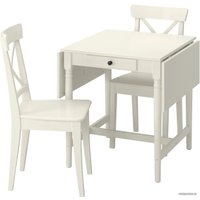 Обеденная группа Ikea Ингаторп/Ингольф 494.005.58 (белый)