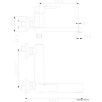 Смеситель Rossinka Silvermix W35-33