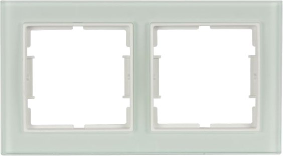 

Рамка Mutlusan Elitra 2170 811 1201 (белое стекло)