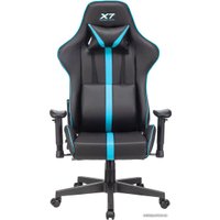 Игровое (геймерское) кресло A4Tech X7 GG-1200 (черный/бирюзовый)