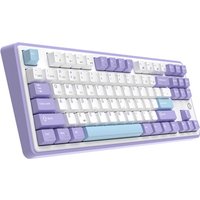 Клавиатура Ajazz AK870 Without Screen (фиолетовый/белый/синий, Ajazz Gift)