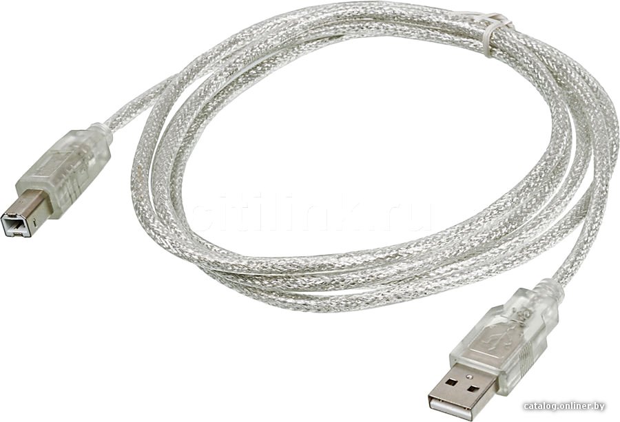 Кабель Buro USB2.0-AM/BM-1.8-TRANS