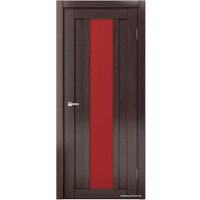 Межкомнатная дверь MDF-Techno Dominika Classic 402 90x200 (дуб серый/красный)