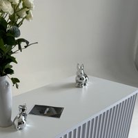 Тумба Shtabe Royal 5041 эко (белый-черный)