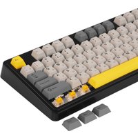 Клавиатура Ajazz AK980 Max (черный/серый/желтый, Magnetic Grain Switch)