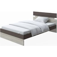 Кровать PROxSON Milton 80x200 (ясень шимо темный/дуб шамони светлый 124)