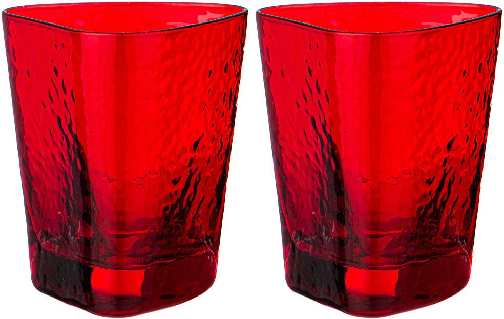 

Набор стаканов для воды и напитков Lefard Rocky Red 887-418 (2 шт)