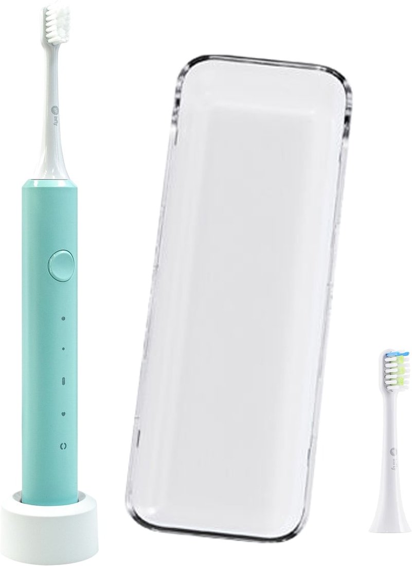 

Электрическая зубная щетка Infly Sonic Electric Toothbrush T03S (футляр, 2 насадки, зеленый)