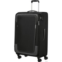 Чемодан-спиннер American Tourister Pulsonic Asphalt Black 81 см