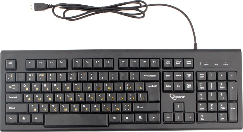 

Клавиатура Gembird KB-8354U-BL