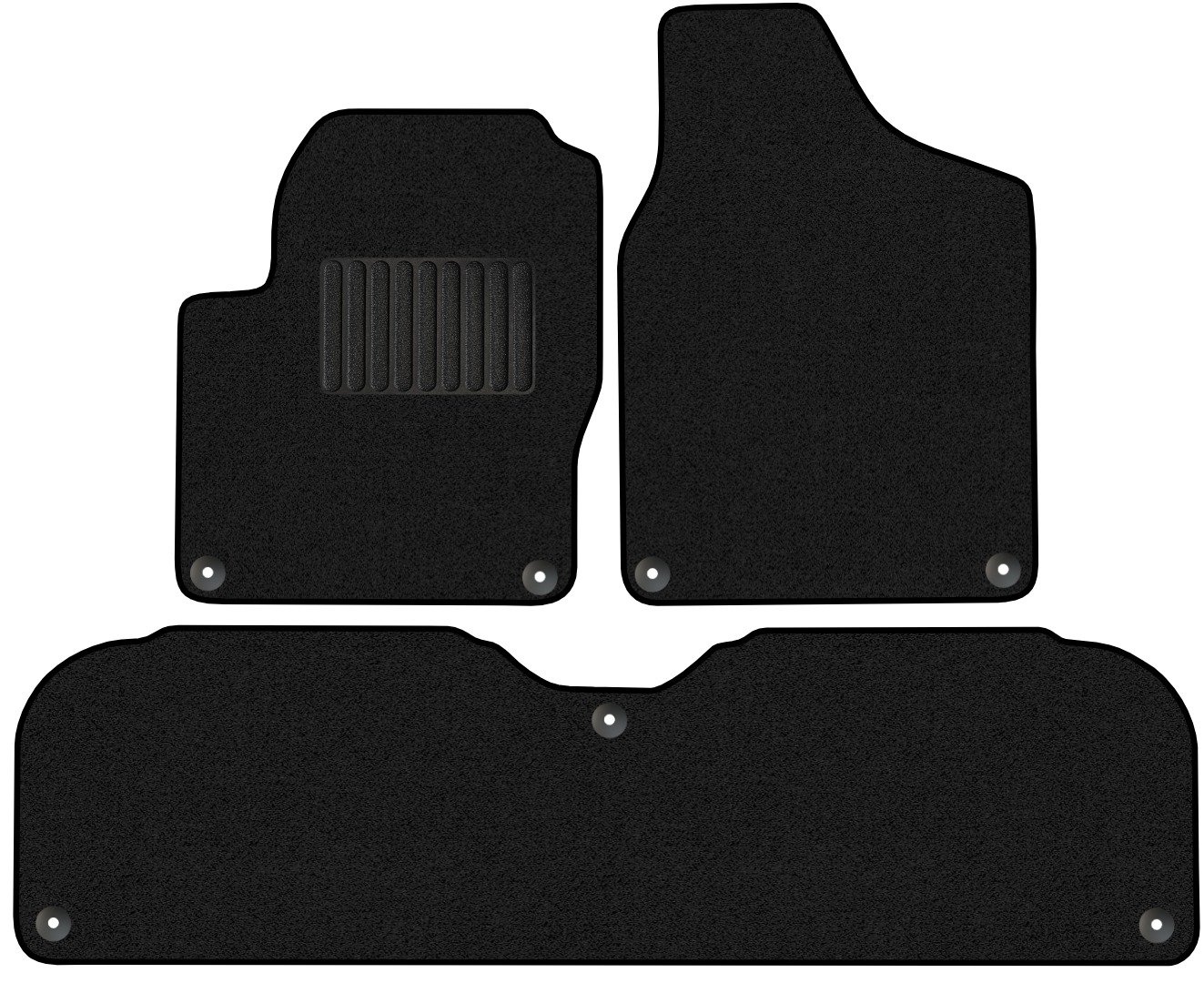 

Комплект ковриков для авто Alicosta Volkswagen Sharan II (минивэн / 7N1) 2010 - 2015 (ворс)