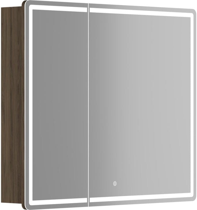 Sancos Шкаф с зеркалом Mirror MI90ECH (с LED подсветкой)