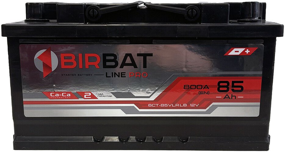 Автомобильный аккумулятор Birbat Pro 6CT-85VL...