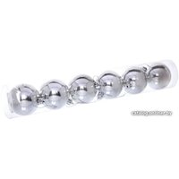 Елочная игрушка Серпантин Глянец шар 6 см 6 шт (серебристый) 183-878