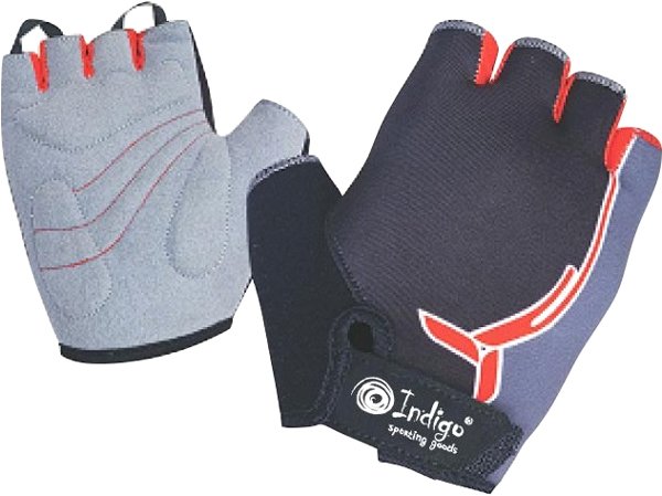 

Перчатки Indigo SB-01-8827 (4XS, черный/серый)